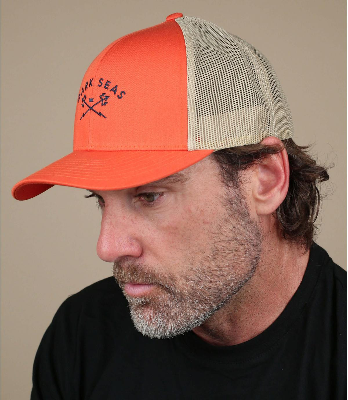 Trucker Dark Seas orange green Murre orange khaki Trucker Dark Seas orange green Murre orange khaki